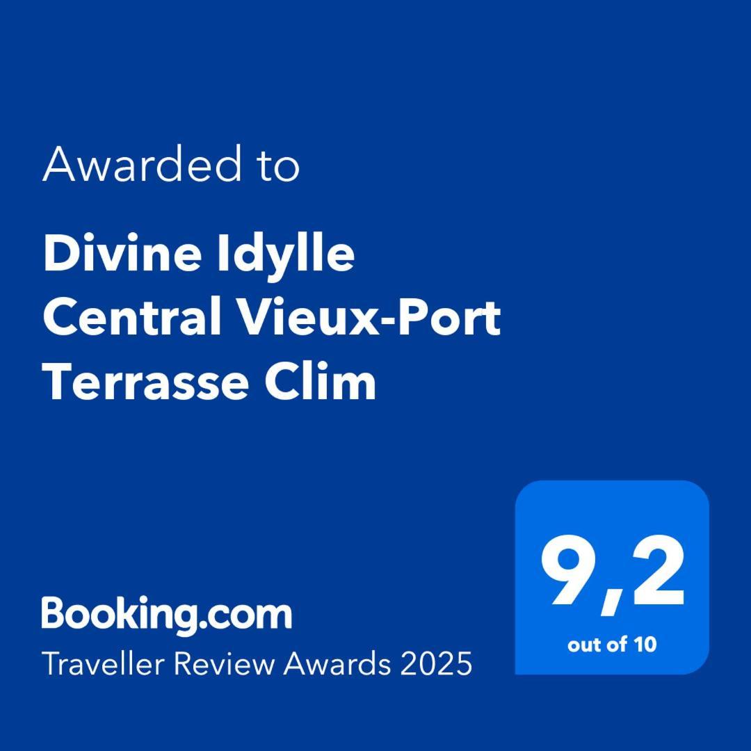 Divine Idylle Central Vieux-Port Terrasse Clim Marseilles Buitenkant foto